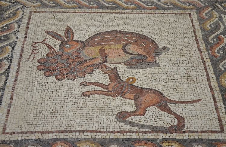 Hunting Dog Mosaic