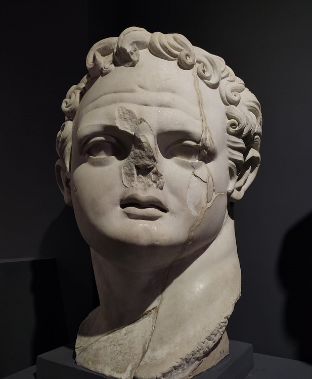 Bust of Emperor Domitian, Ephesus