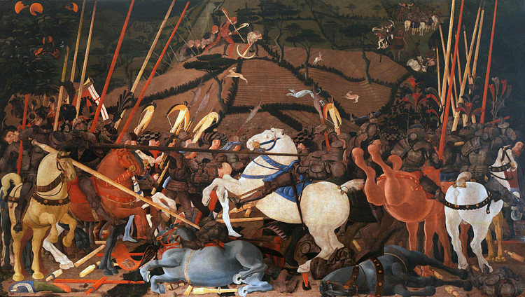 Battle of San Romano by Uccello