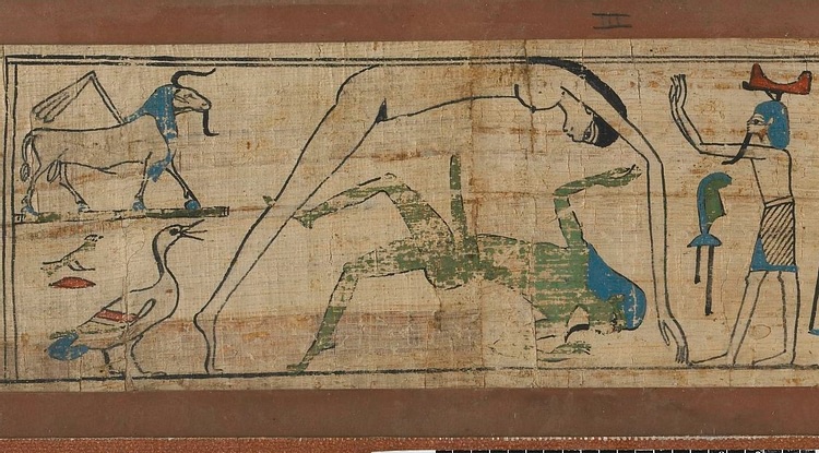 Detail of Tameni Funerary Papyrus