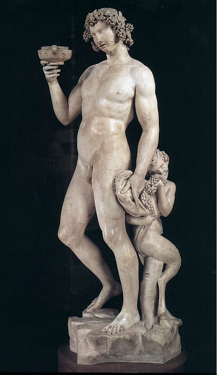 Bacchus by Michelangelo