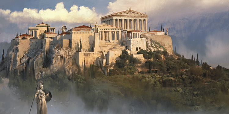 Acropolis in Athens (Artist's Impression)