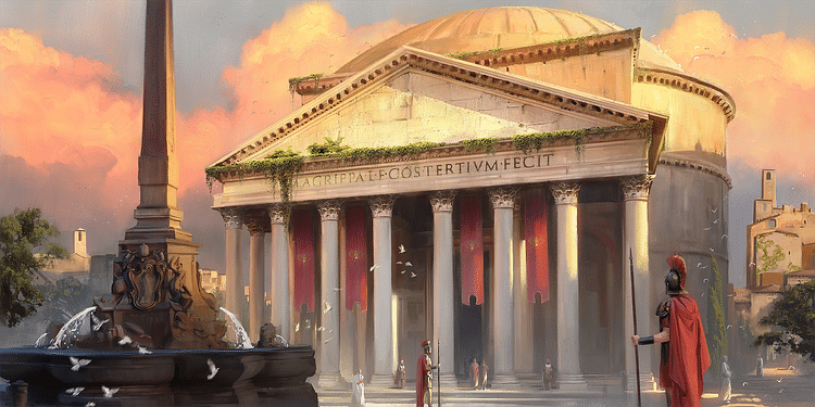 Artist's Impression of the Pantheon