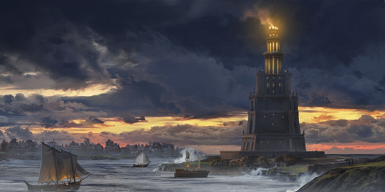 Harbour & Lighthouse of Alexandria