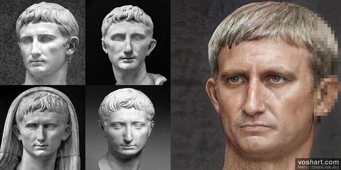 Augustus (Aged Facial Reconstruction)