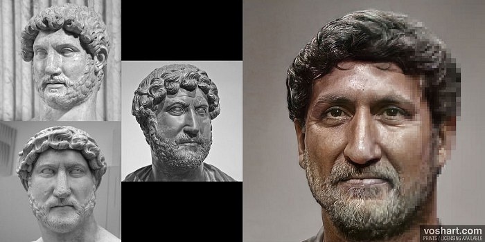 Hadrian (Aged Facial Reconstruction)