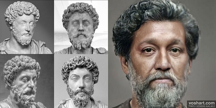 Marcus Aurelius (Facial Reconstruction)