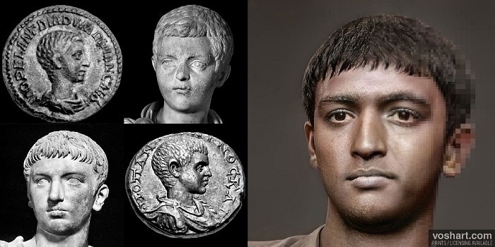 Diadumenian (Artistic Facial Reconstruction)