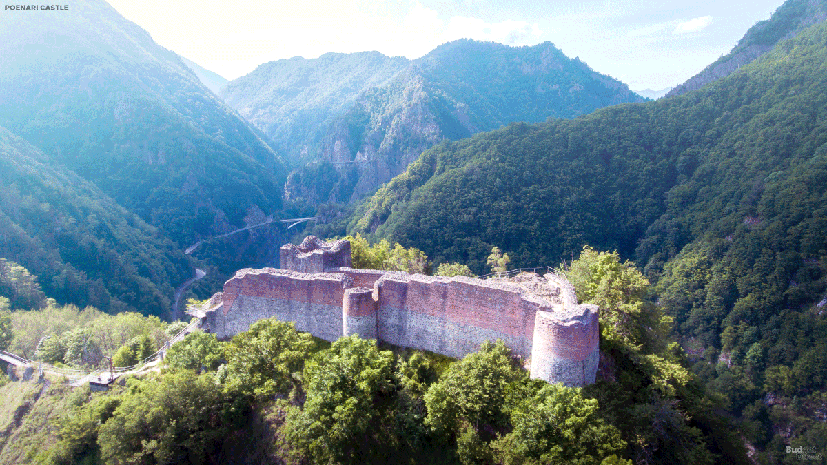 Poenari Castle - Reconstructed