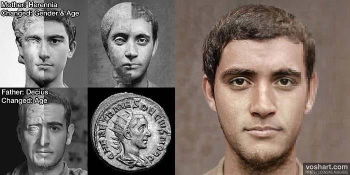 Herennius Etruscus (Facial Reconstruction)