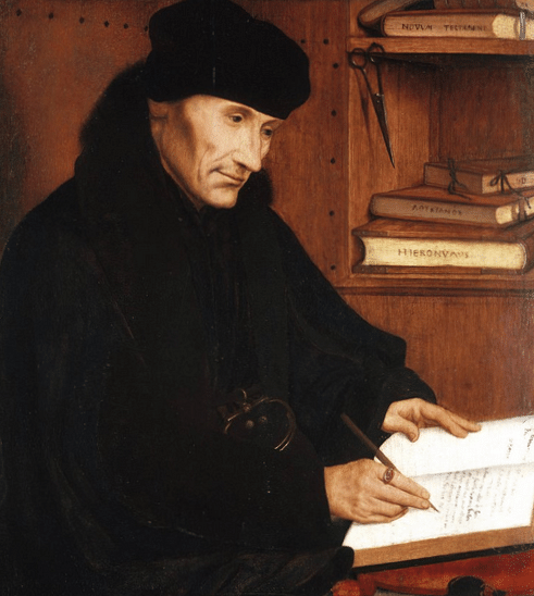 Desiderius Erasmus by Matsys