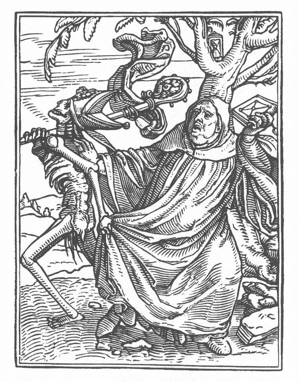 Dance of Death by Hans Holbein the Younger