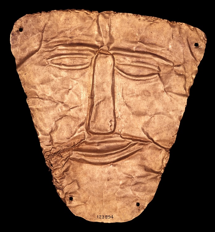 Parthian Gold Face Mask