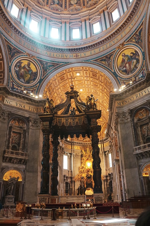 Nave of Saint Peter's Basilica, Rome