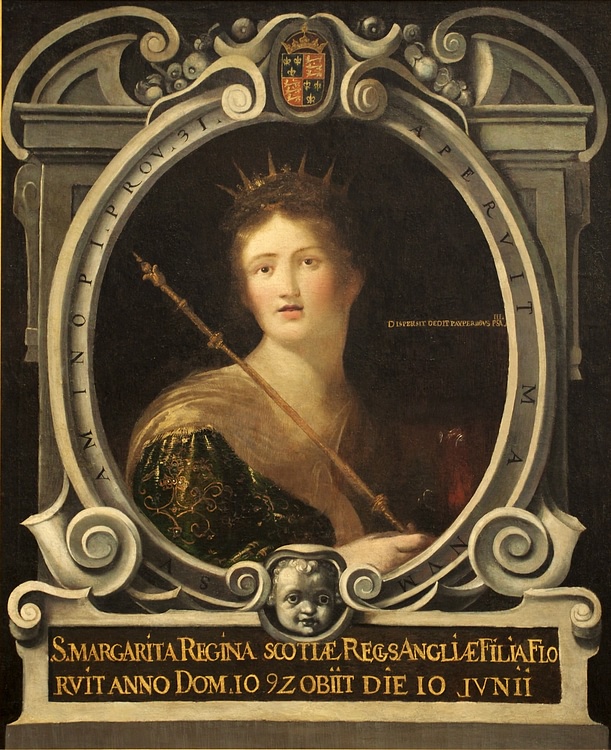 Saint Margaret of Scotland by Obra de Juan de Roelas