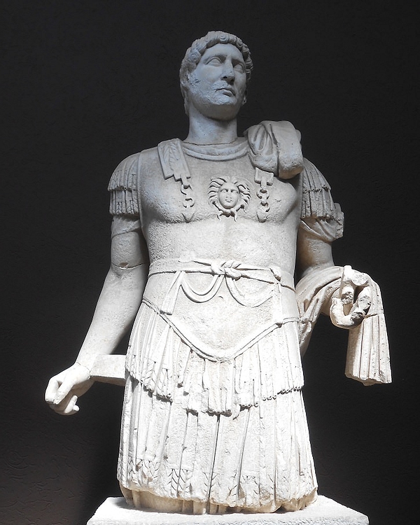 Emperor Hadrian, Troy