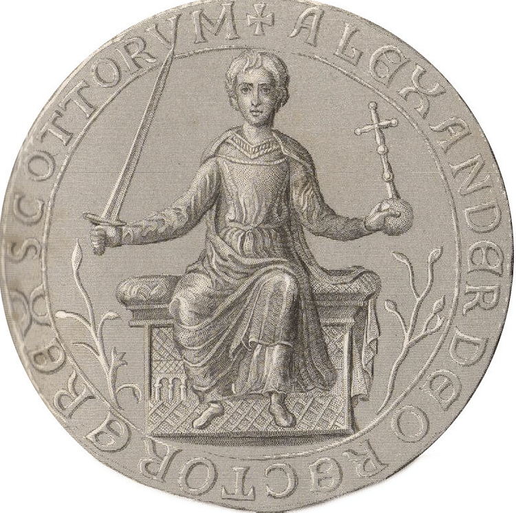 Seal of Alexander II of Scotland