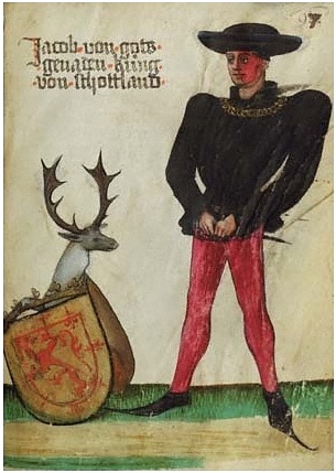 James II of Scotland by von Ehingen