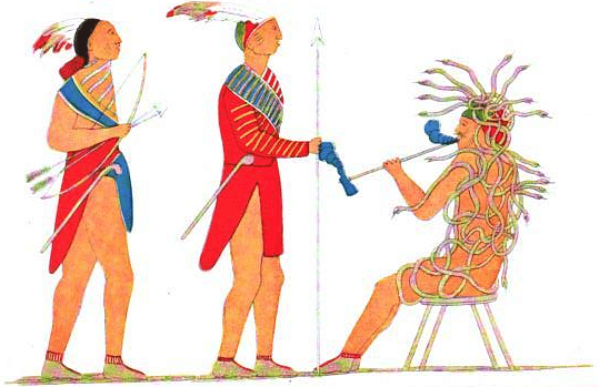 Tadodaho Receiving Two Mohawk Chieftains
