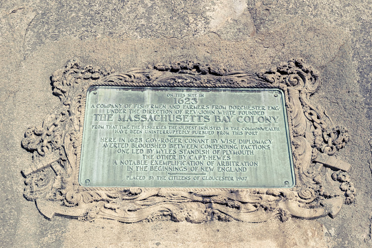 Massachusetts Bay Colony Plaque