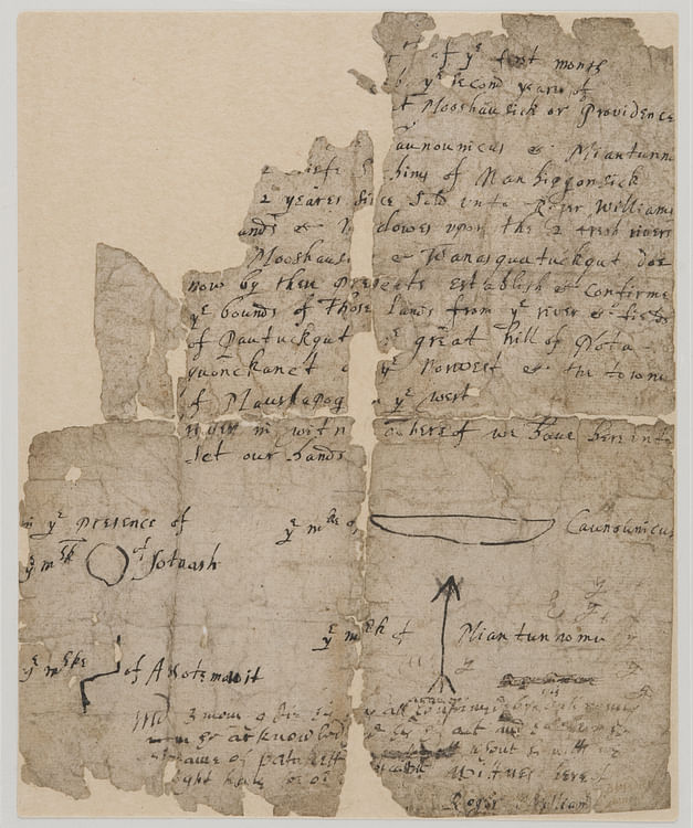 Deed to Providence