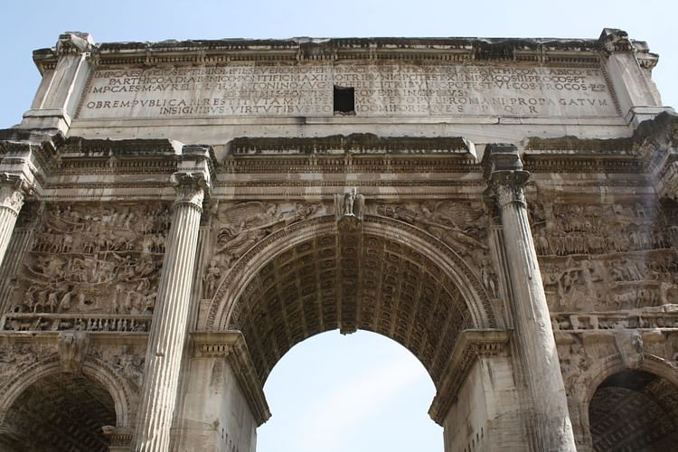 Triumphal Arch of Septimius Severus, Rome