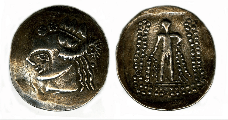 Celtic Coin Showing Hercules