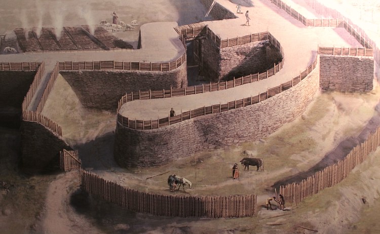 Celtic Oppidum Reconstruction