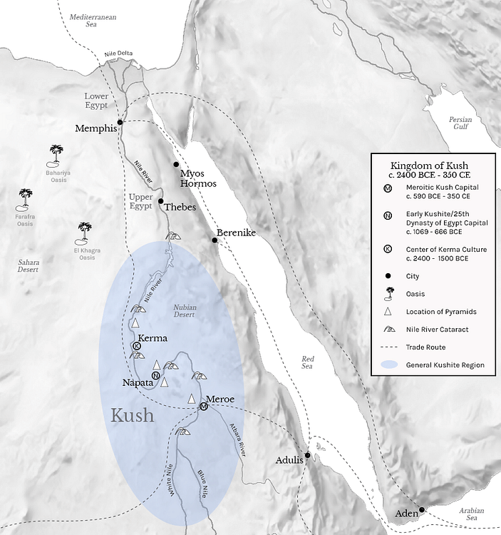 Kingdom of Kush (c. 2400 BCE - 350 CE)