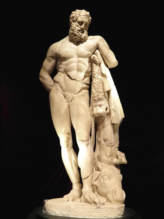 Weary Hercules Statue from Perge