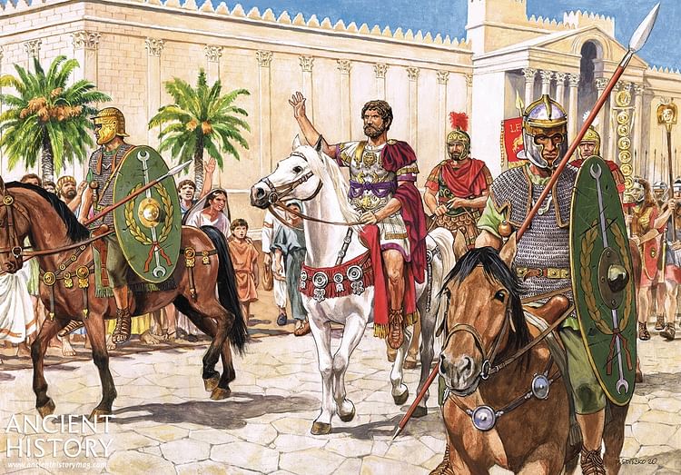 Hadrian Arriving in Palmyra