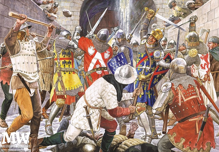 Siege of Calais, 1350 CE