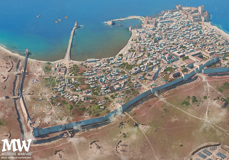 Siege of Acre, 1189-91 CE
