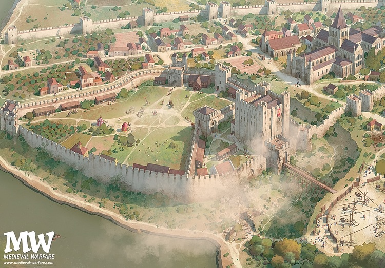Siege of Rochester Castle, 1215 CE
