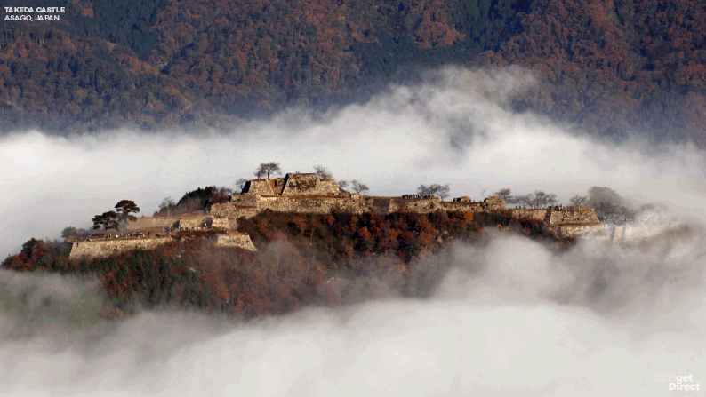 Reconstruction of Takeda Castle
