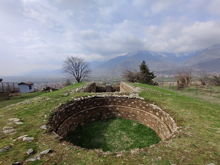 Round Apsidal Shrine, Harwan Monastery