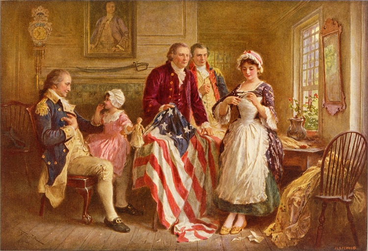 Betsy Ross, 1777 CE