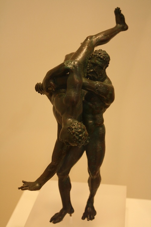 Hercules Wrestling Antaeus