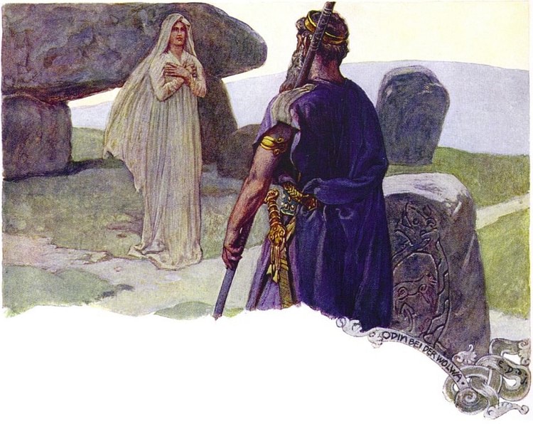 Odin & the Prophetess