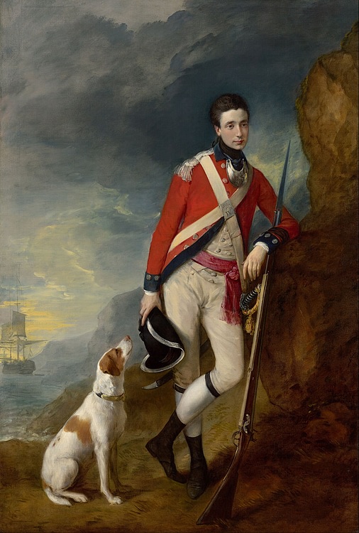 An Officer of the 4th Regiment of Foot, 1776-1780