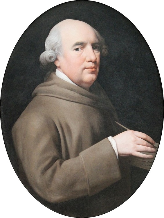 Self-Portrait by George Stubbs