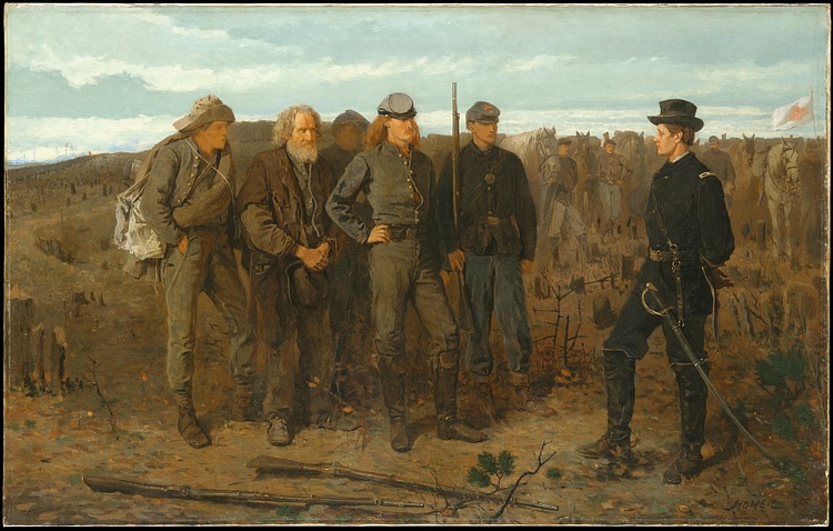 Prisoners from the Front by Winslow Homer