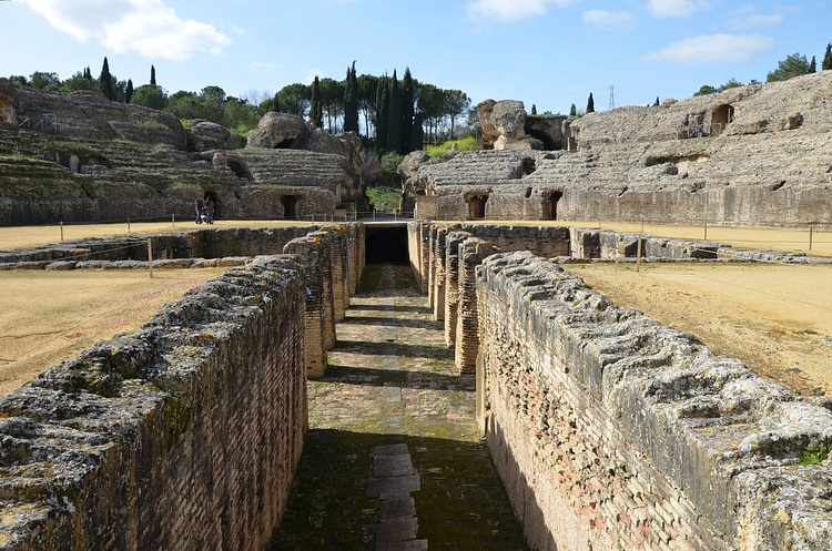 Roman Amphitheatre of Italica (Spain)