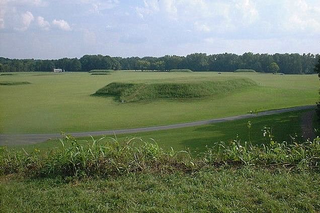 Moundville Archaeological Site Looking Toward Mound A
