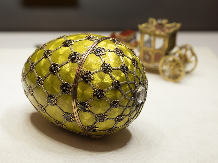 Imperial Coronation Coach Egg by Fabergé