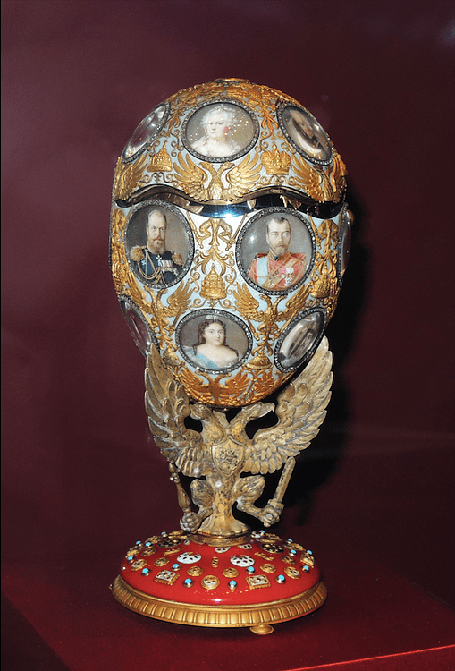 Romanov Tercentenary Egg by Fabergé