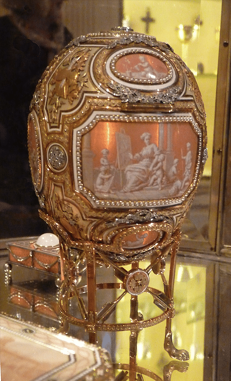 Grisaille Egg by Fabergé