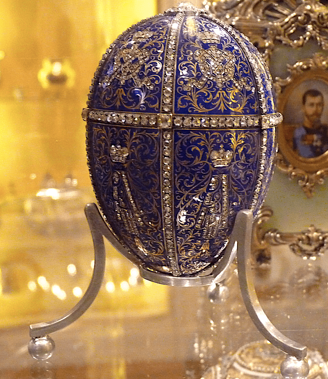 Twelve Monograms Egg by Fabergé