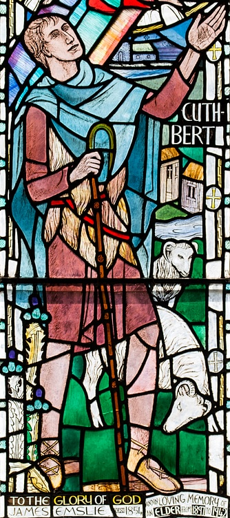 Saint Cuthbert as Shepherd