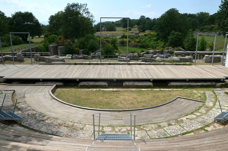 Roman Theatre of Carsulae, Italy